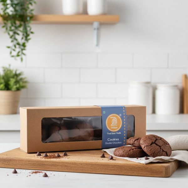 Double Chocolate Plant Based Cookies | Vegan Cookie Treat
